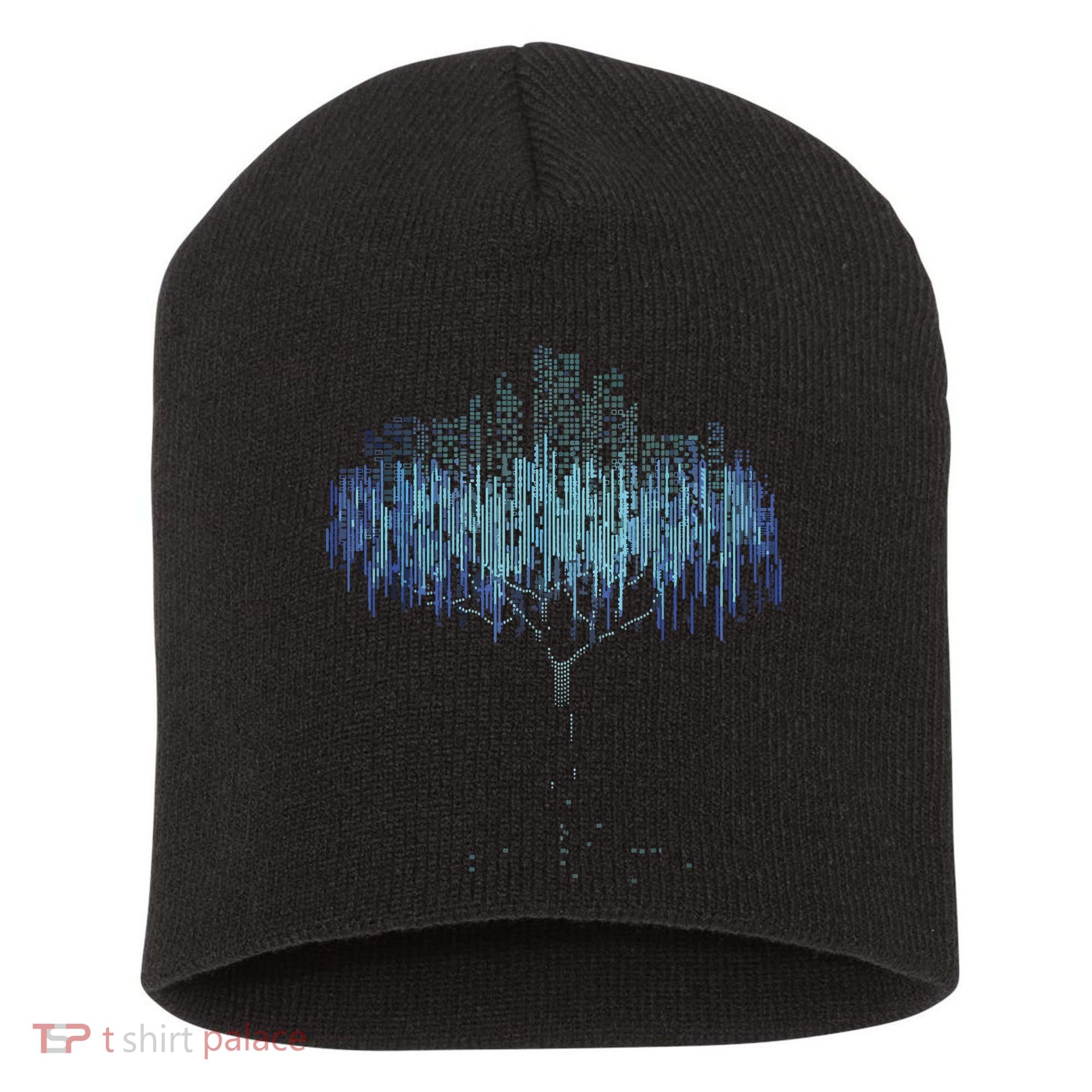 Binary Tree Coding Computer Programmer Funny Short Acrylic Beanie