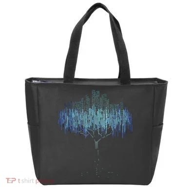 Binary Tree Coding Computer Programmer Funny Tote Bag