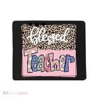 Blessed Teacher Cheetah Print Mousepad thumb 0