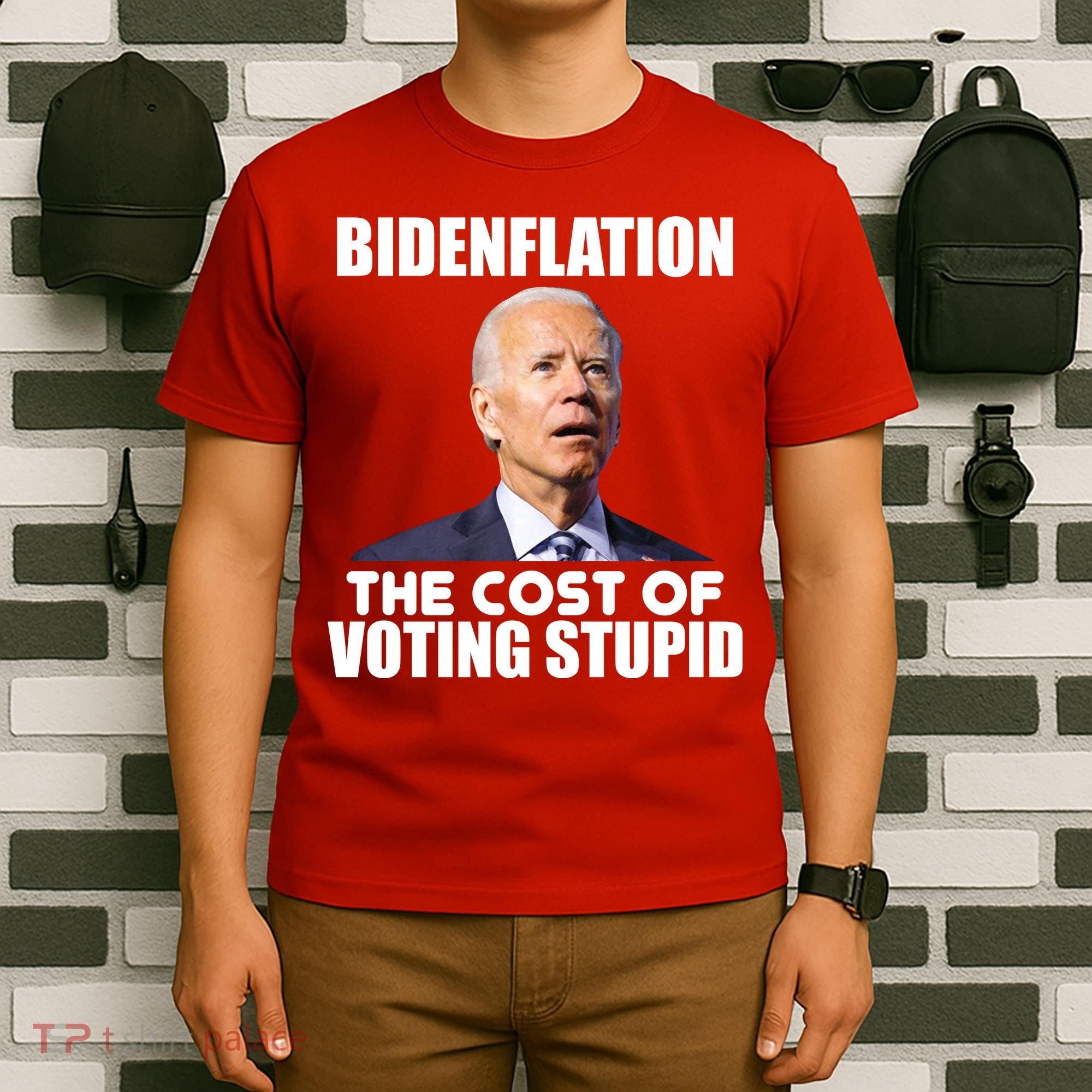 Bidenflation The Cost Of Voting Stupid Funny T-Shirt