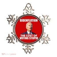 Bidenflation The Cost Of Voting Stupid Funny Ornament thumb 0