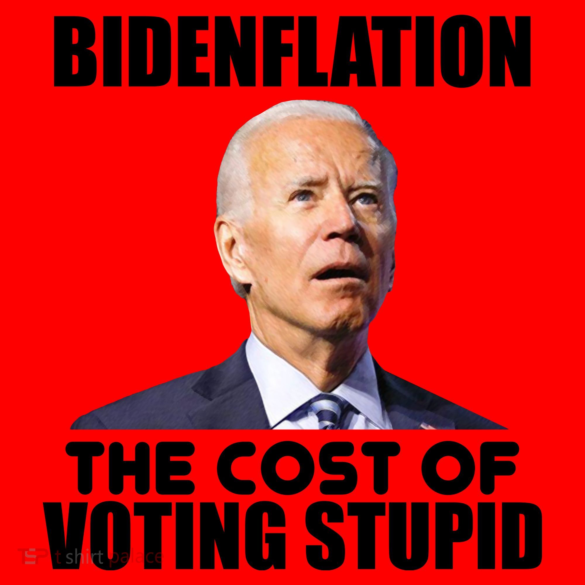 Bidenflation The Cost Of Voting Stupid Funny Santa Hat
