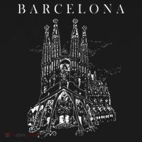 Barcelona Traveling Cathedral Of Barcelona Spain Travel Trip T-Shirt thumb 7