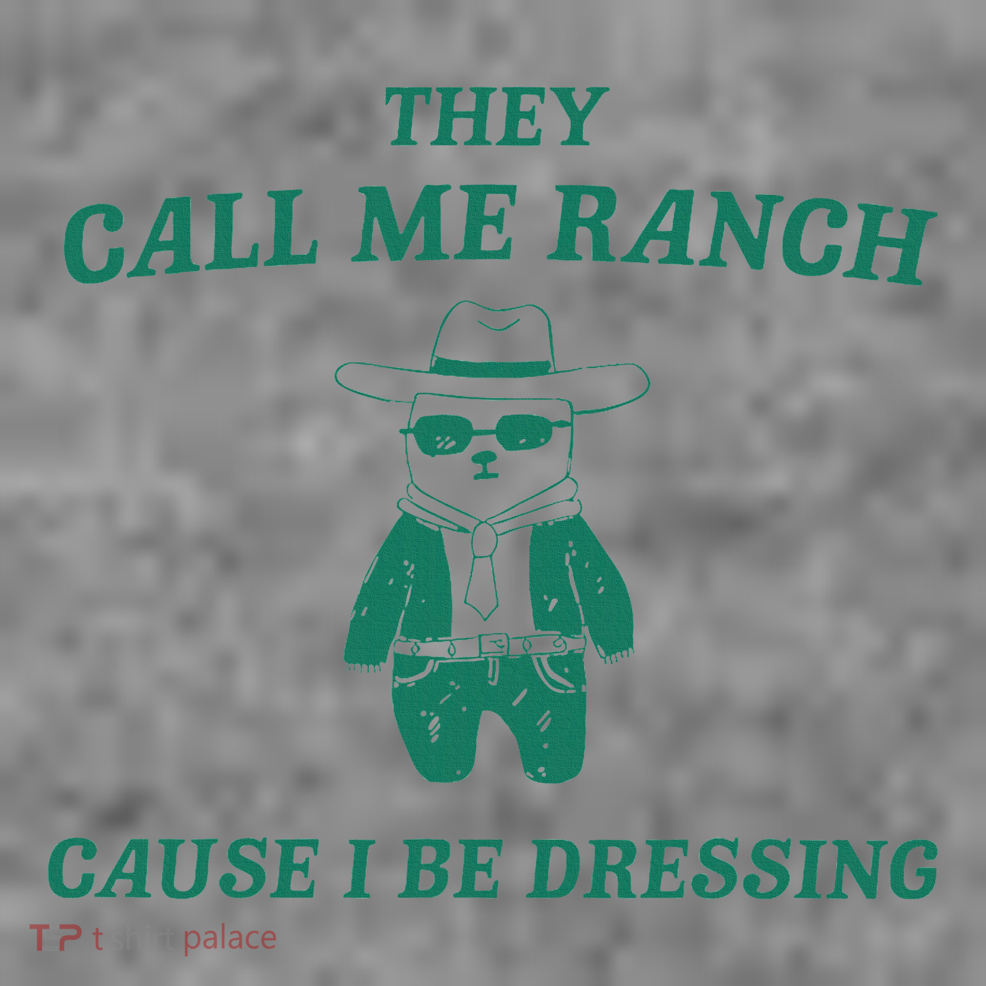 Bear They Call Me Ranch Cause I Be Dressing Toddler Hoodie