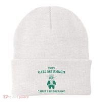 Bear They Call Me Ranch Cause I Be Dressing Beanie thumb 0