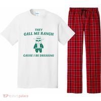 Bear They Call Me Ranch Cause I Be Dressing Pajama Set thumb 0