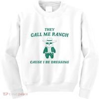 Bear They Call Me Ranch Cause I Be Dressing Kids Sweatshirt thumb 0