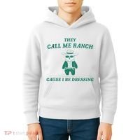 Bear They Call Me Ranch Cause I Be Dressing Kids Hoodie thumb 4
