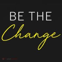Be The Change Inspiration Motivation Positive Vibes Women Women's Hoodie thumb 2