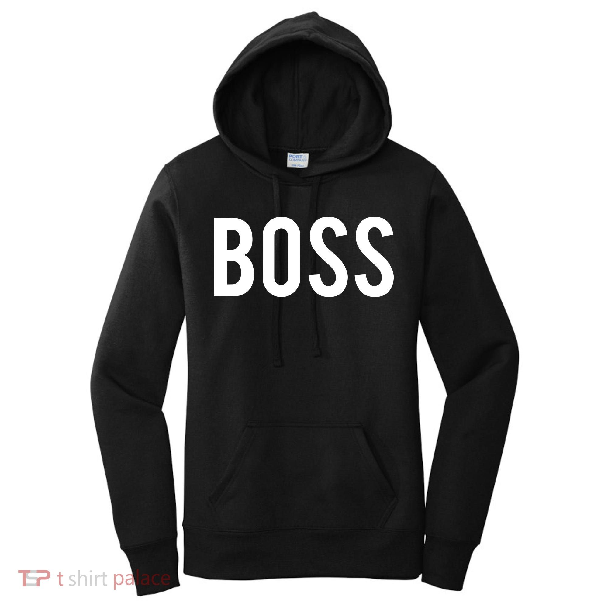 Boss T Cool New CEO Business Owner Money Gift Tee Women's Hoodie