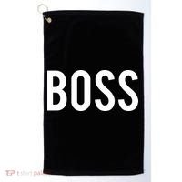 Boss T Cool New CEO Business Owner Money Gift Tee Golf Towel thumb 0