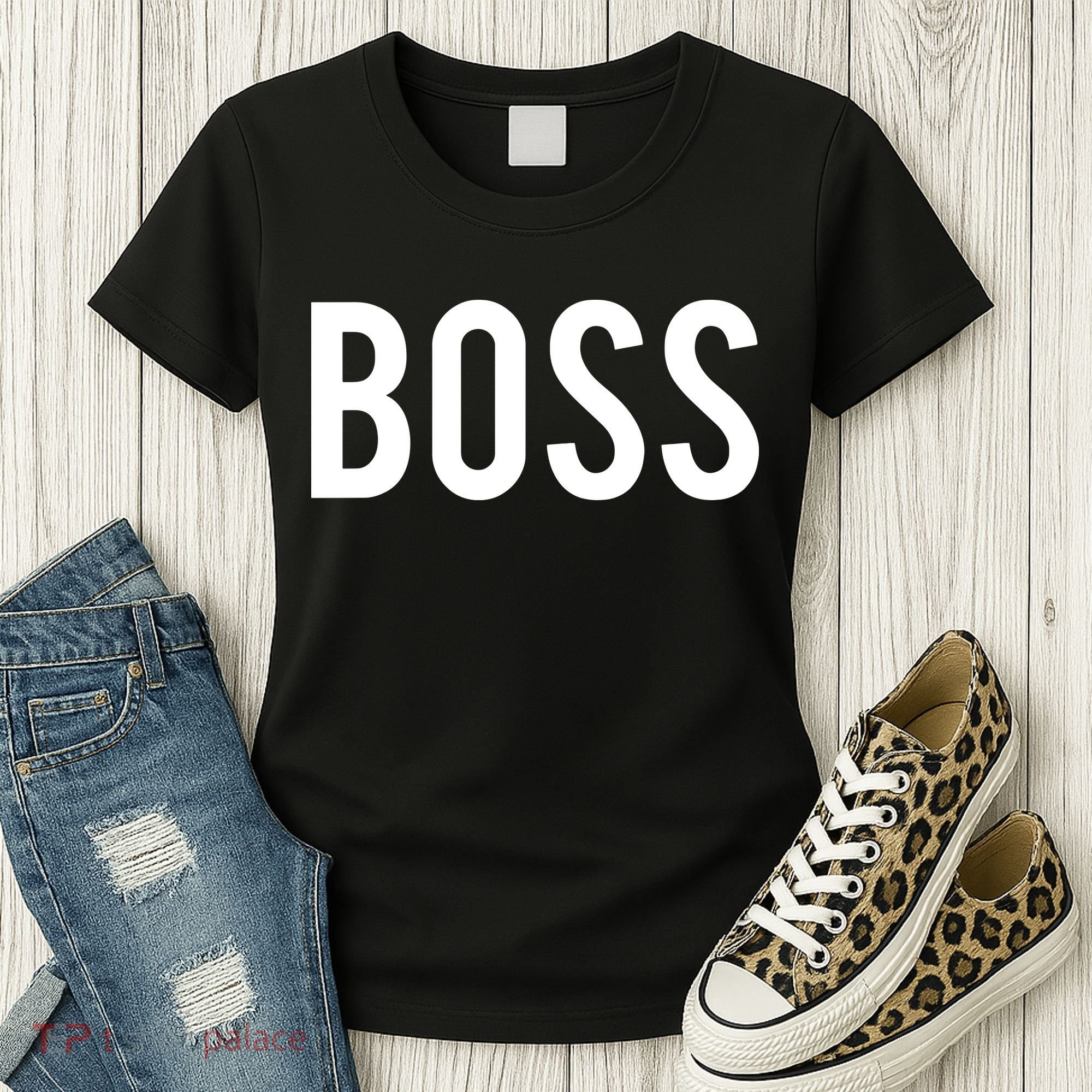 Boss T Cool New CEO Business Owner Money Gift Tee Women's T-Shirt