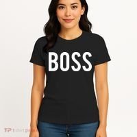 Boss T Cool New CEO Business Owner Money Gift Tee Women's T-Shirt thumb 4