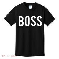 Boss T Cool New CEO Business Owner Money Gift Tee Kids T-Shirt thumb 0