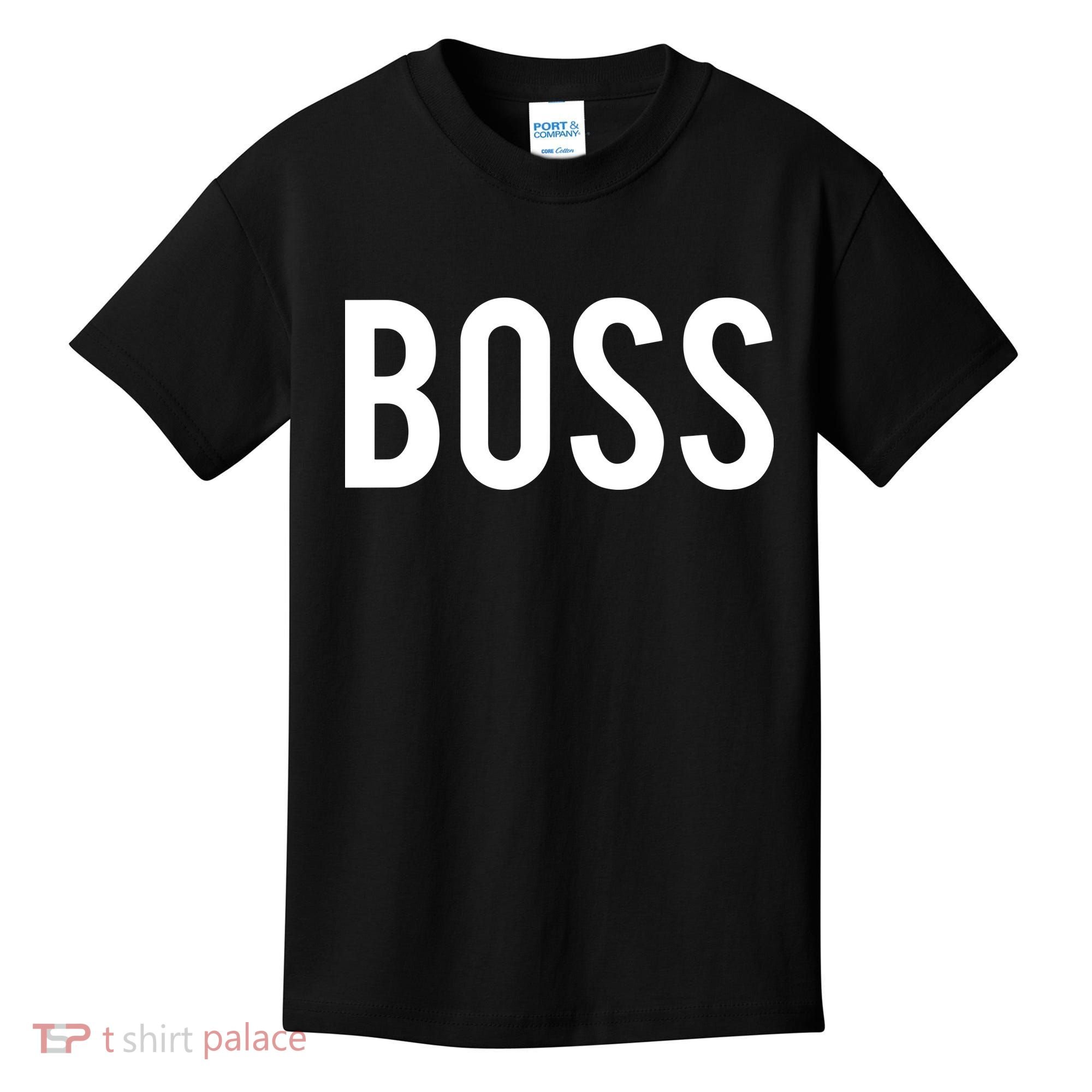 Boss T Cool New CEO Business Owner Money Gift Tee Kids T-Shirt