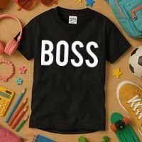 Boss T Cool New CEO Business Owner Money Gift Tee Kids T-Shirt thumb 3