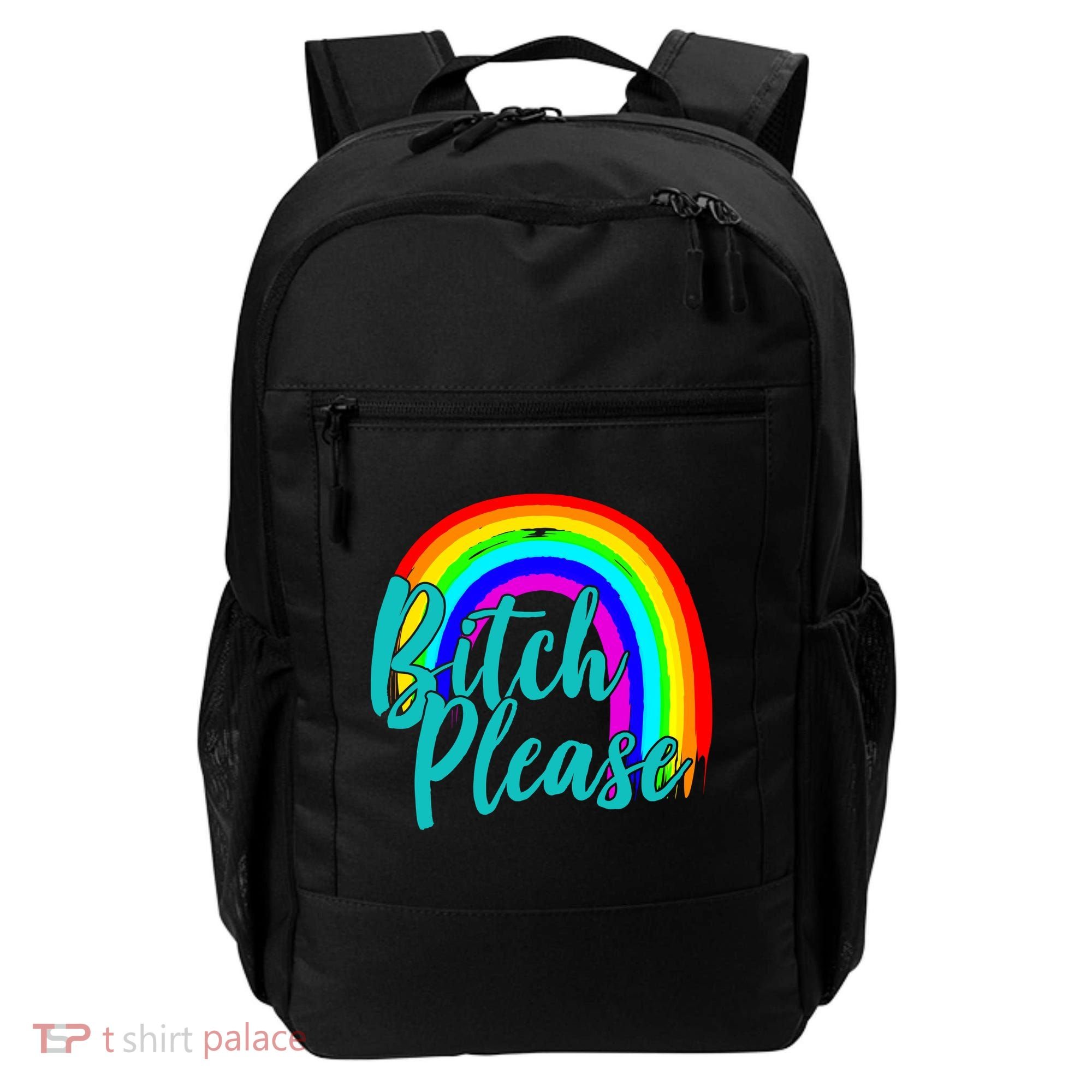 B*tch Please Rainbow Backpack