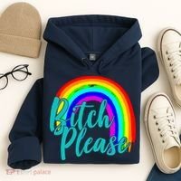 B*tch Please Rainbow Hoodie thumb 4
