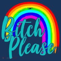 B*tch Please Rainbow Pajama Set thumb 2