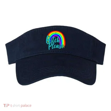 B*tch Please Rainbow Visor
