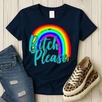 B*tch Please Rainbow Women's T-Shirt thumb 3