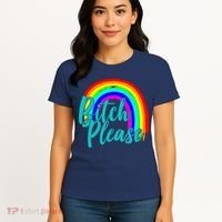 B*tch Please Rainbow Women's T-Shirt thumb 4