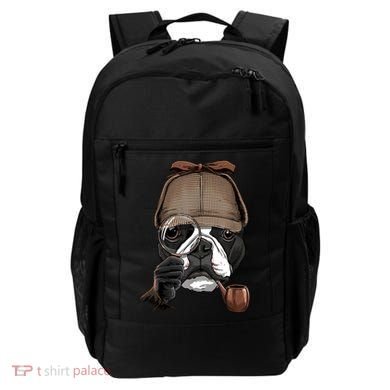 Boston Terrier Detective Boston Terrier Dog Lover Backpack