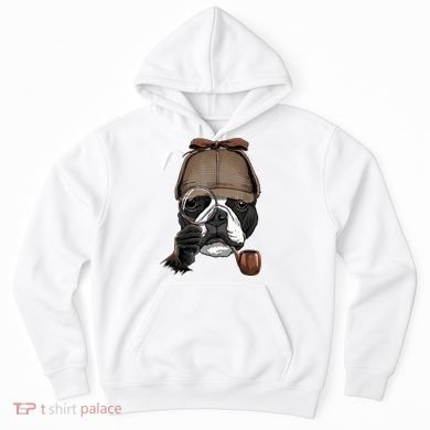 Boston Terrier Detective Boston Terrier Dog Lover Hoodie
