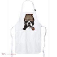 Boston Terrier Detective Boston Terrier Dog Lover Apron thumb 0