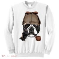 Boston Terrier Detective Boston Terrier Dog Lover Sweatshirt thumb 0