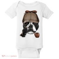 Boston Terrier Detective Boston Terrier Dog Lover Baby Bodysuit thumb 0