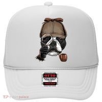 Boston Terrier Detective Boston Terrier Dog Lover Hat thumb 0