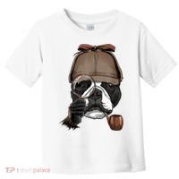Boston Terrier Detective Boston Terrier Dog Lover Toddler T-Shirt thumb 0