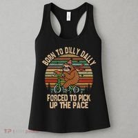 Born To Dilly Dally Forced To Pick Up The Pace Cute Sloth Women's Tank Top thumb 3