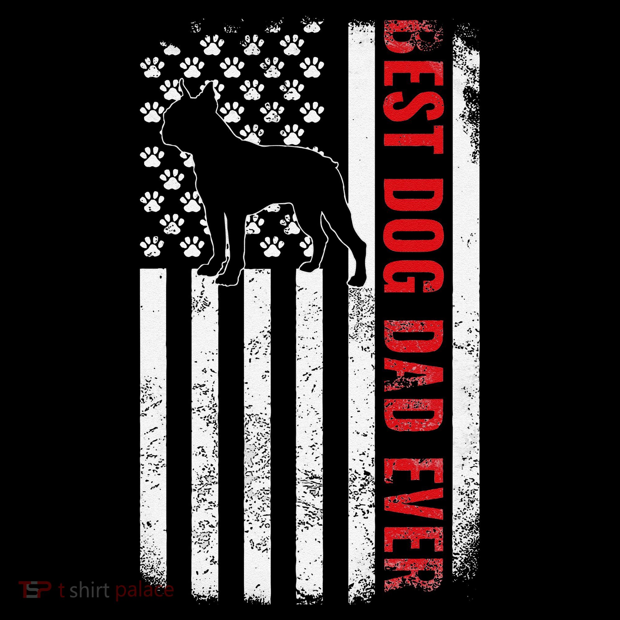 Boston Terrier Dad Dog Dad FatherS Day American Dog Dad Coffee Mug