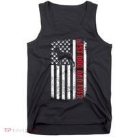 Boston Terrier Dad Dog Dad FatherS Day American Dog Dad Tank Top thumb 0