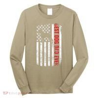 Boston Terrier Dad Dog Dad FatherS Day American Dog Dad Long Sleeve Shirt thumb 0