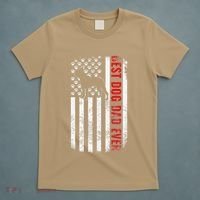 Boston Terrier Dad Dog Dad FatherS Day American Dog Dad T-Shirt thumb 5