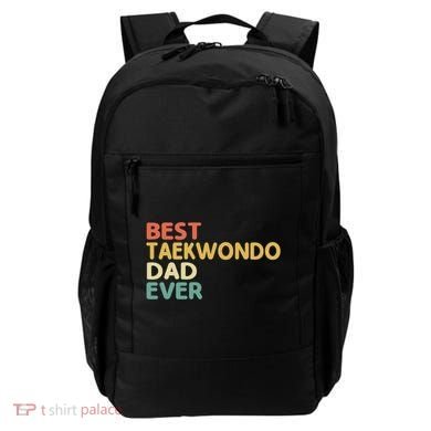 Best Taekwondo Dad Ever Martial Arts Tkd Gift Backpack