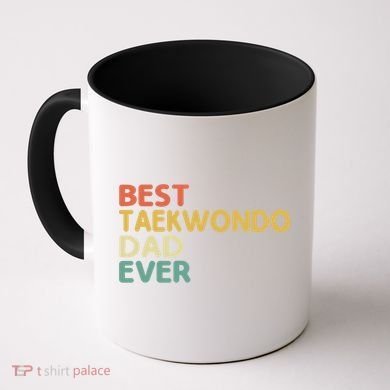 Best Taekwondo Dad Ever Martial Arts Tkd Gift Coffee Mug