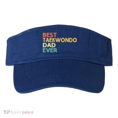Best Taekwondo Dad Ever Martial Arts Tkd Gift Visor