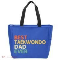 Best Taekwondo Dad Ever Martial Arts Tkd Gift Tote Bag thumb 0