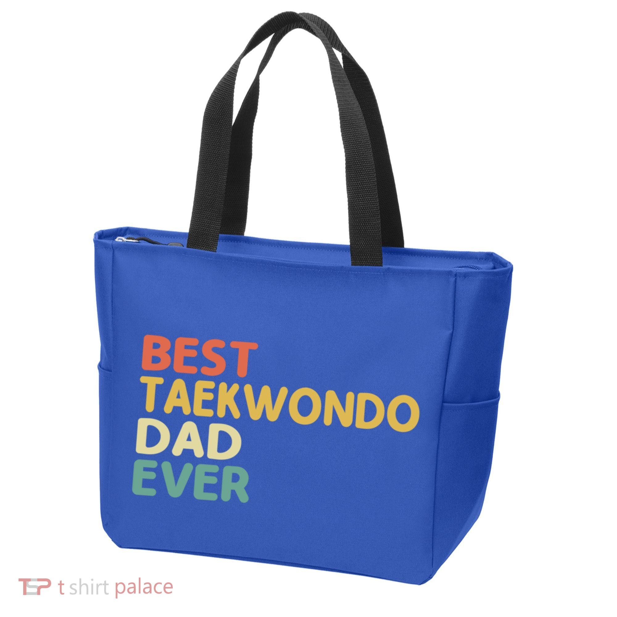 Best Taekwondo Dad Ever Martial Arts Tkd Gift Tote Bag