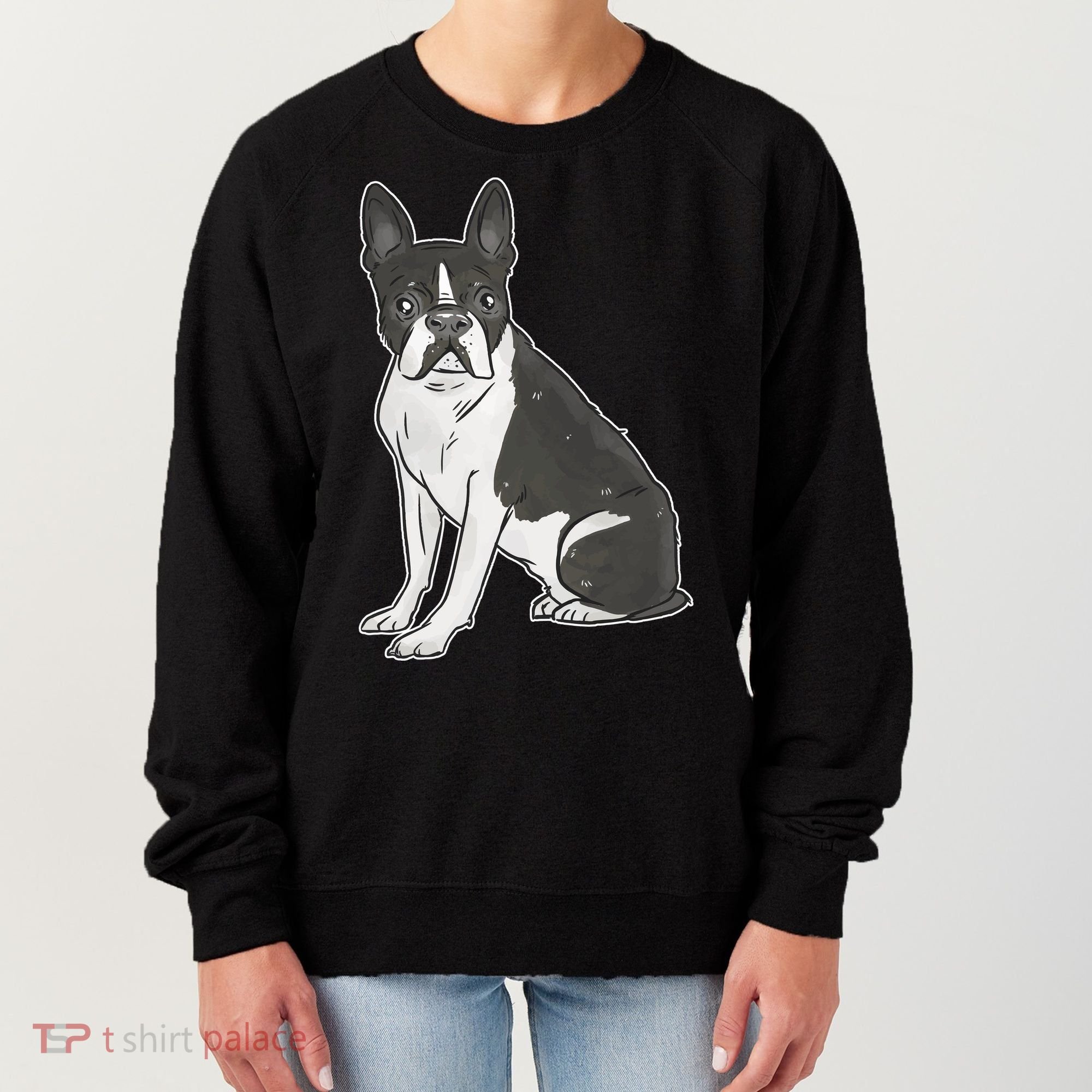 Boston Terrier Dog Women's Sweatshirt