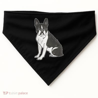 Boston Terrier Dog USA-Made Doggie Bandana