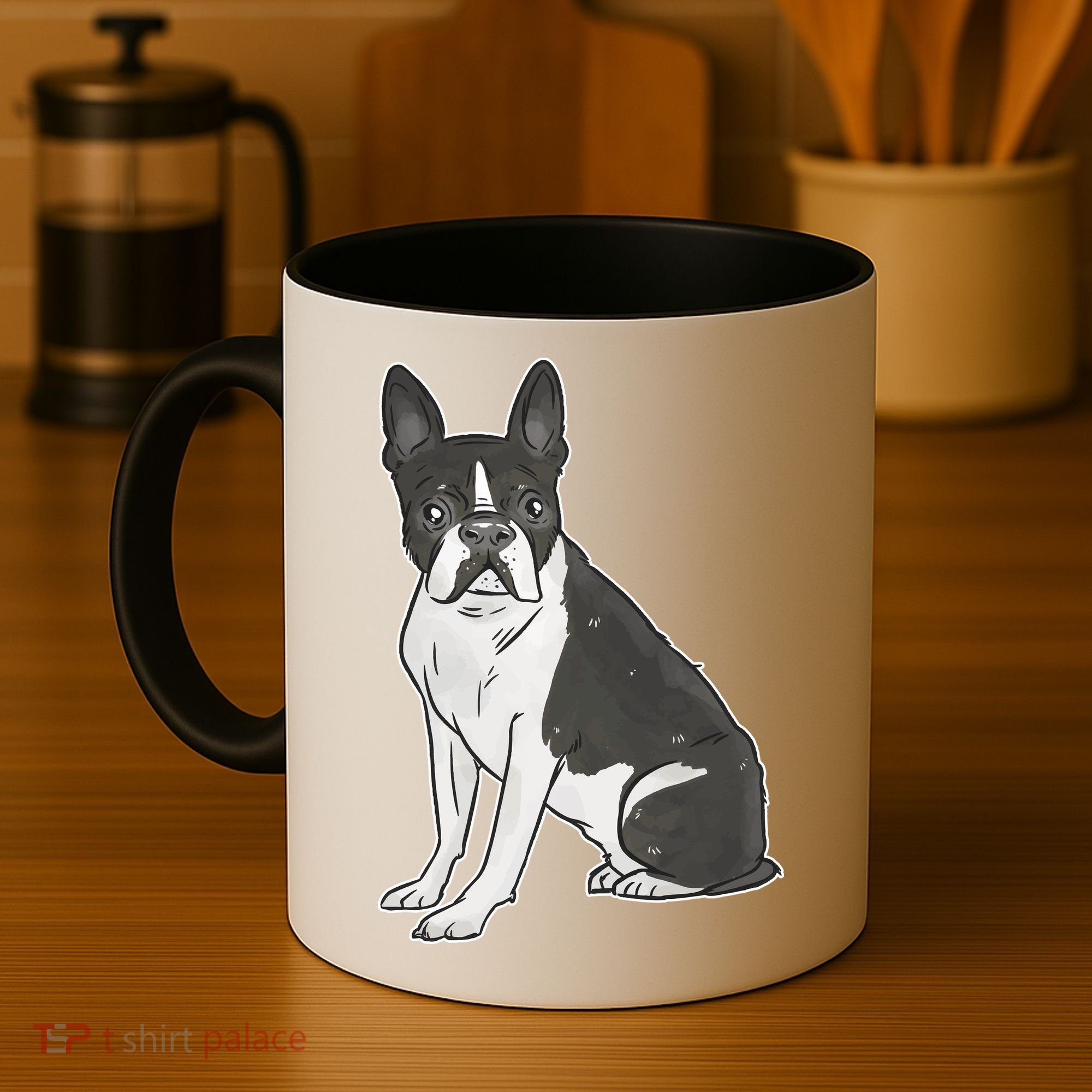 Boston Terrier Dog Coffee Mug