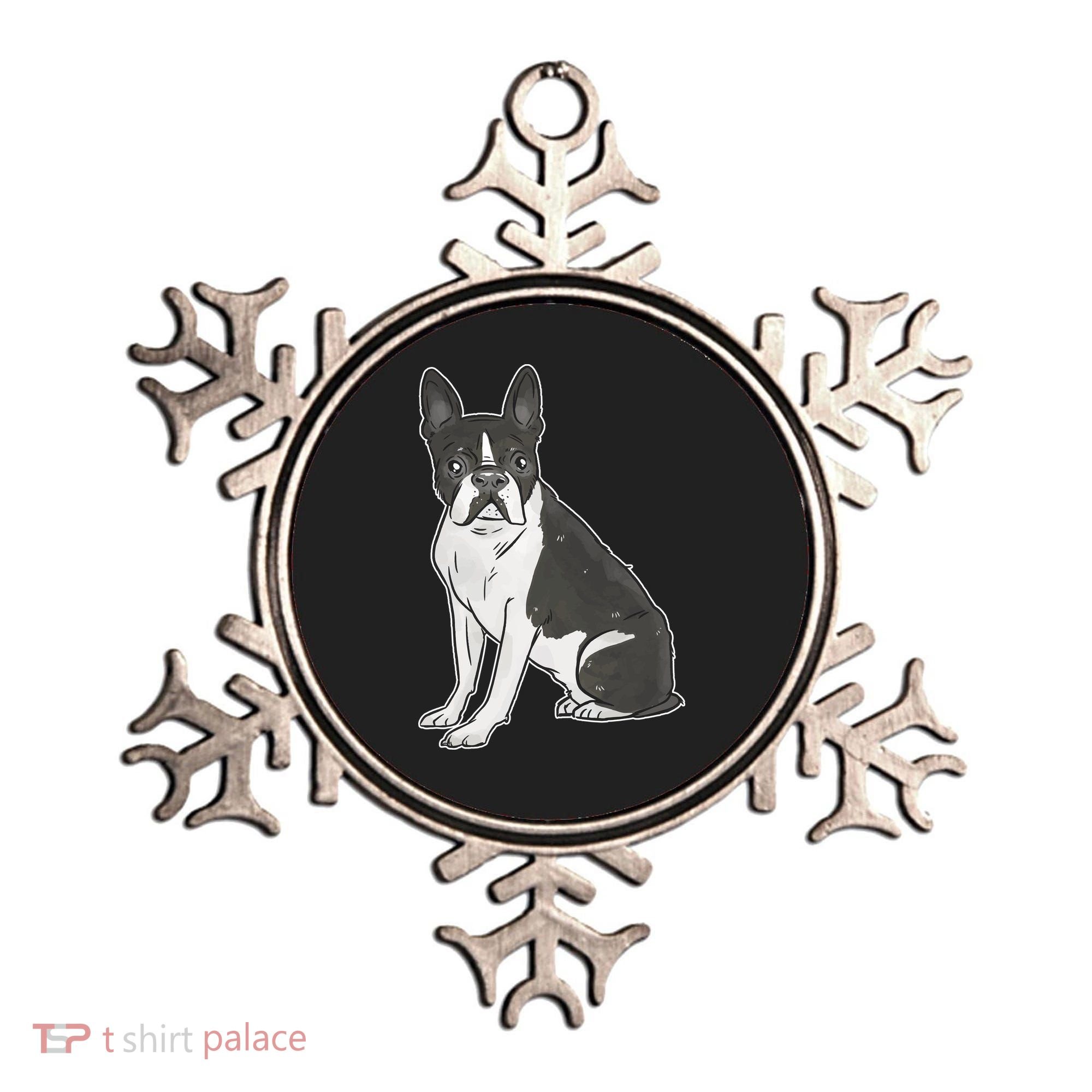 Boston Terrier Dog Ornament