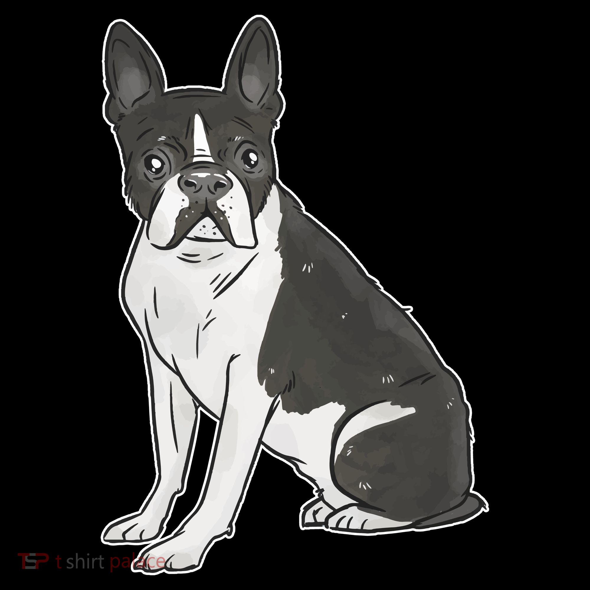 Boston Terrier Dog Ornament