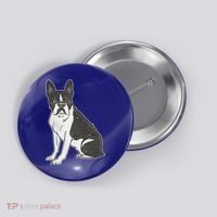 Boston Terrier Dog Button thumb 0