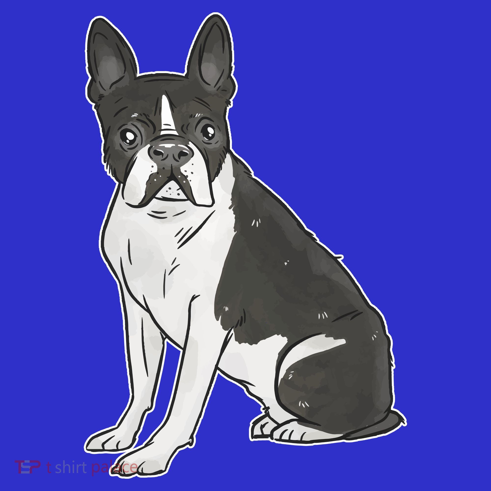 Boston Terrier Dog Coaster